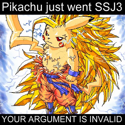 Pikachu Ssj3