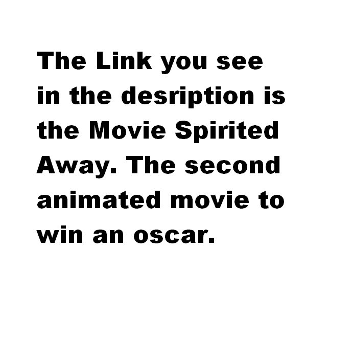 Spirited away. Took me awhile to find it. Its an English dub. www