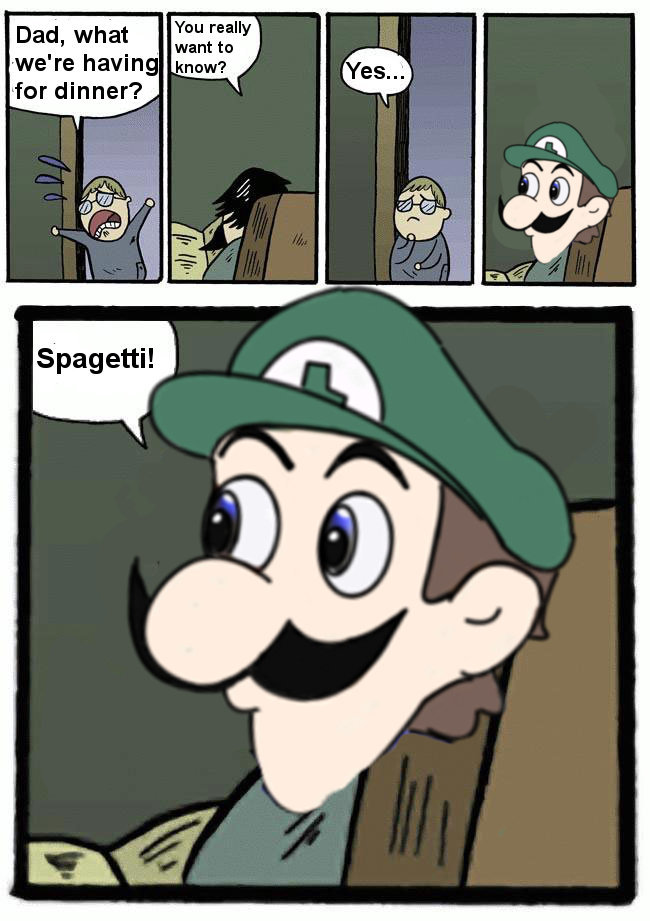 Luigi And Spaghetti