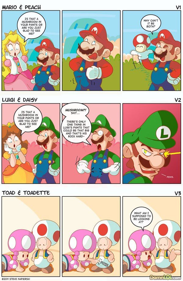 Super Mario Boners