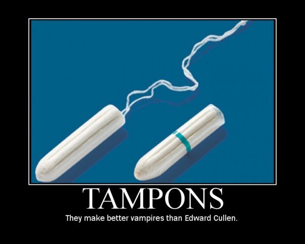 Licking tampon