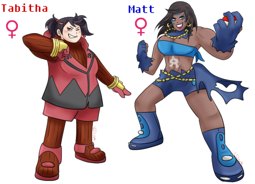 Team Magma And Aqua Genderbends