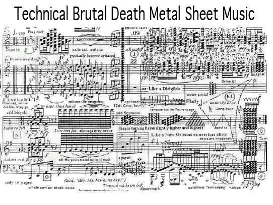 Death Metal Text