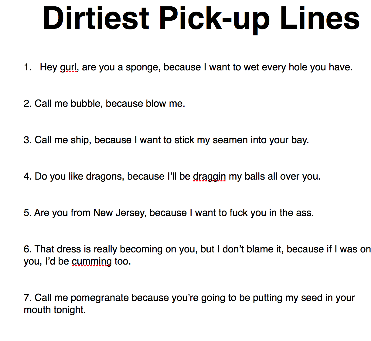 Flirty pick up lines and messages to catch the attention of a man or woman....