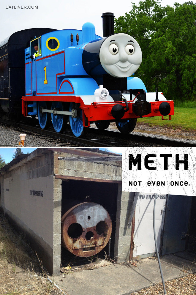Image result for thomas the meth engine