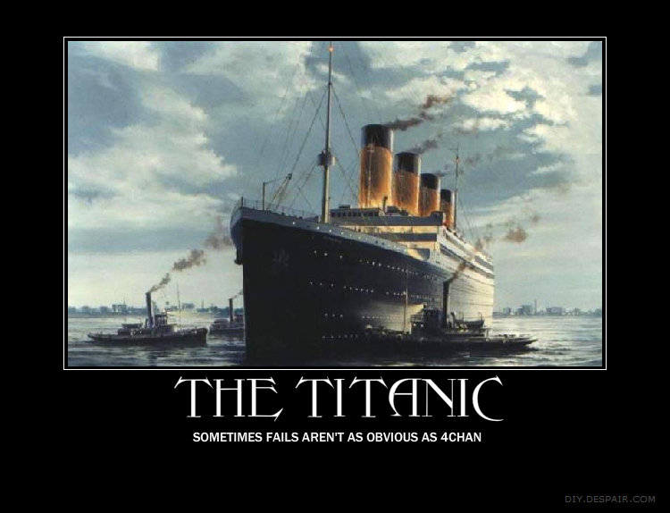 Titanic Demotivational