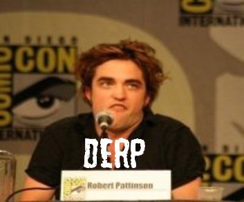 Edward Cullen Derp