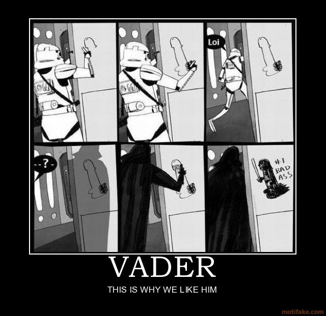 Vader. Visit &amp;quot;The Facepalm&amp;quot; - .. repost