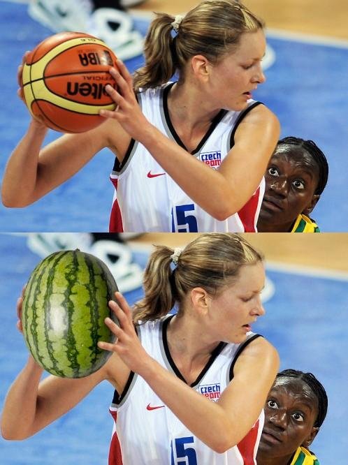 Basketball Watermelon