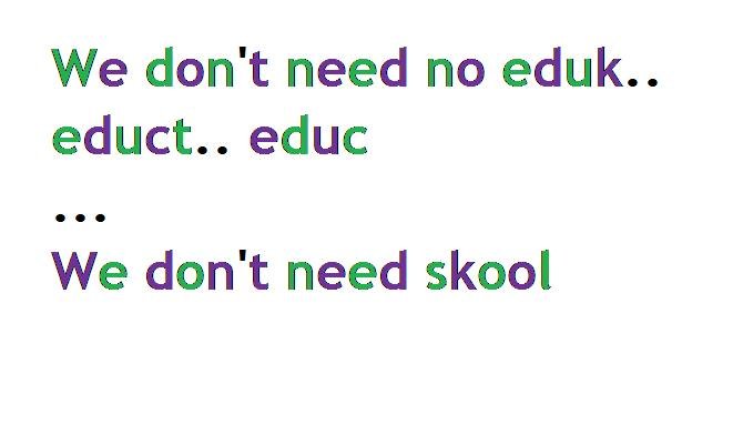 We+don+t+need+no+education+oc+sub_a53892