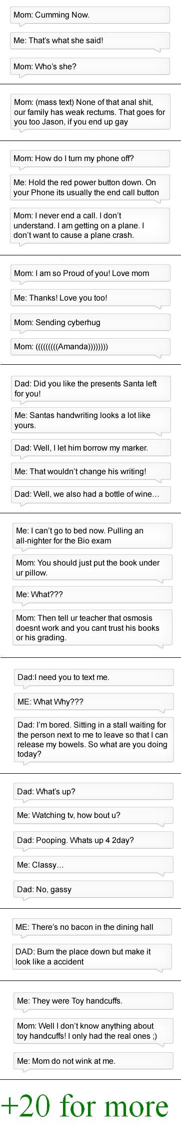 What Parents Text