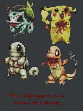 Zombie Pokemon Art