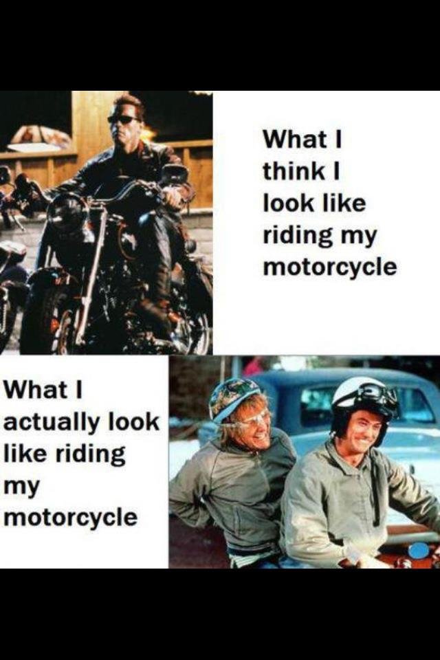 ride my motorcycle