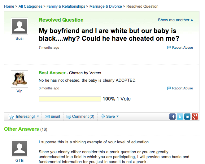 Teen Issues Yahoo Answers New 82