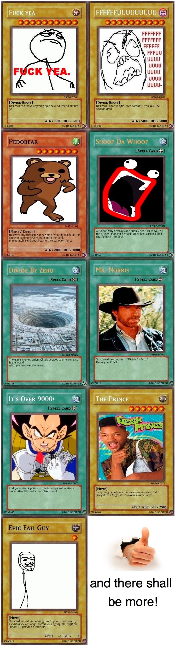 Yu Gi Oh Meme Cards