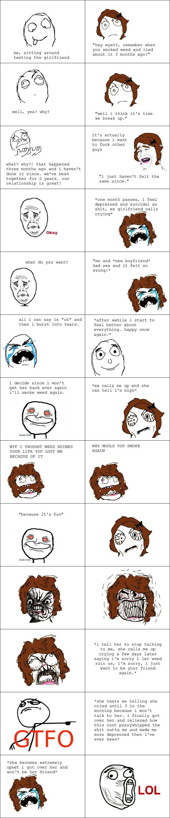 my first rage comic. OC by me. true story too. inb4 its funny