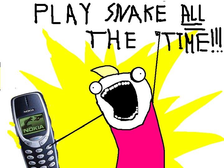 Nokia With Snake