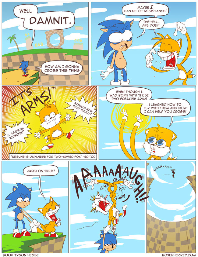 Sonic Funny Comics