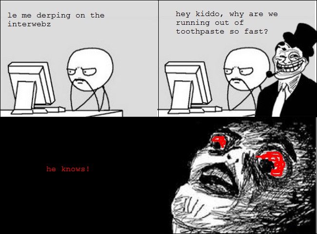 scary troll