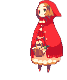 Kawaii anime pixel art gifs