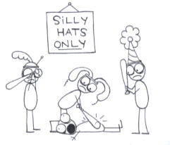 silly hat party
