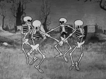 Dancing skeletons gif