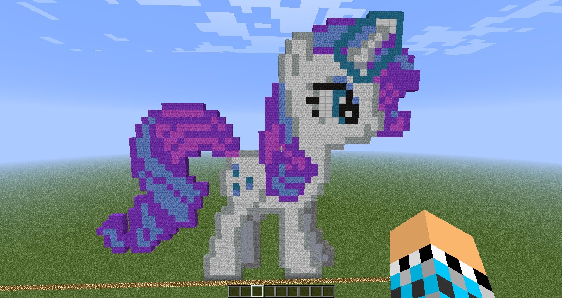 My Minecraft Pixel Pony Rarity