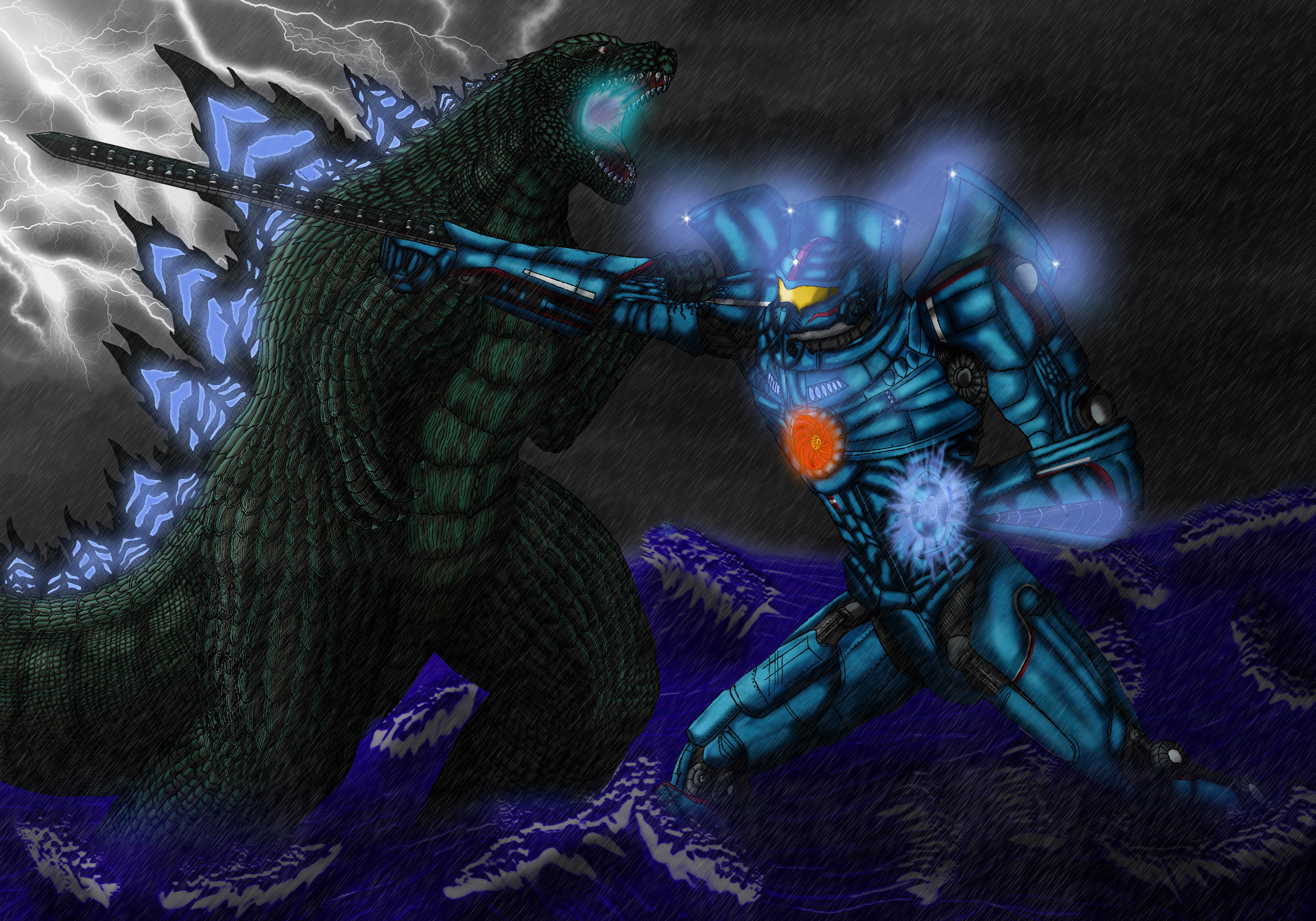 Godzilla vs gipsy danger