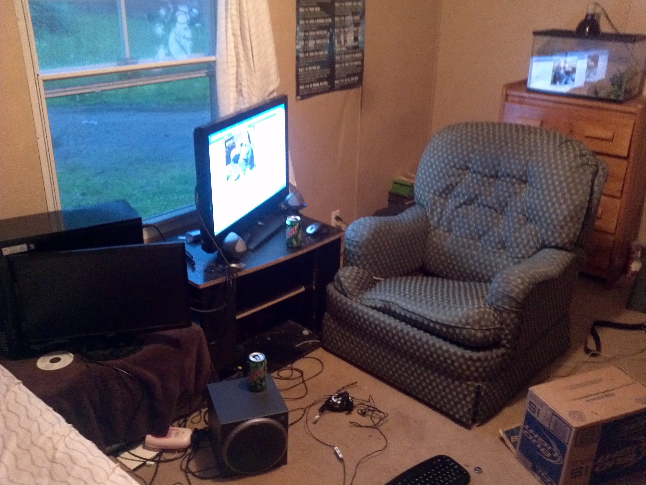 worst gaming setup ever