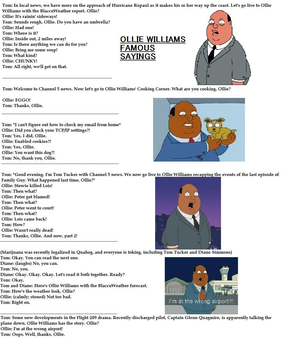 Ollie Williams Quotes