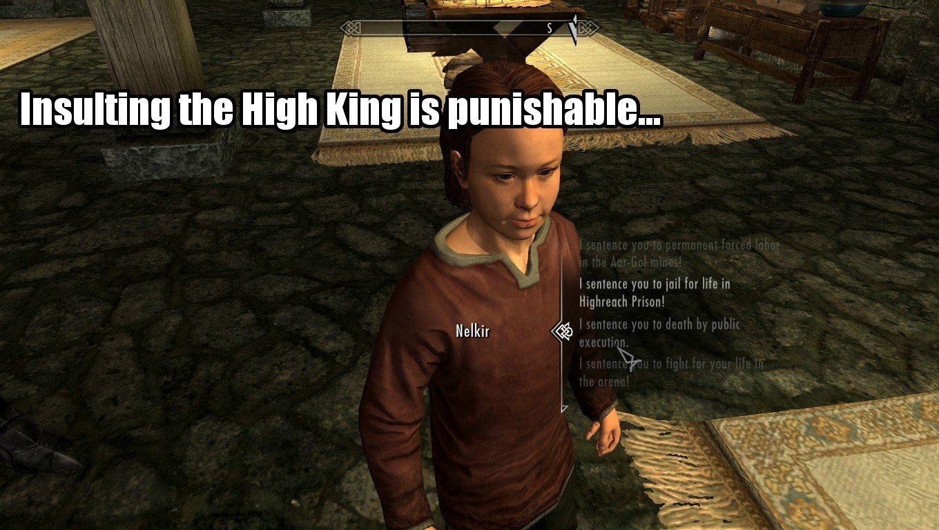 i am the high king of skyrim