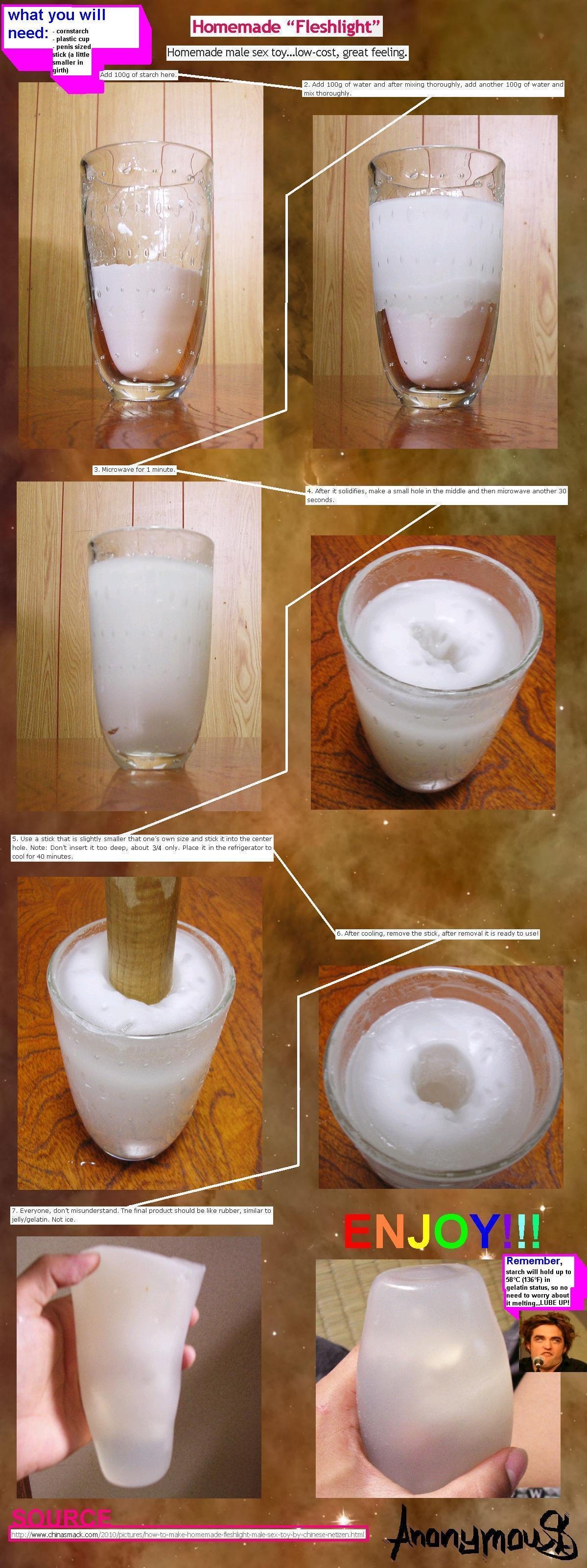 How to make a homemade fleshlight