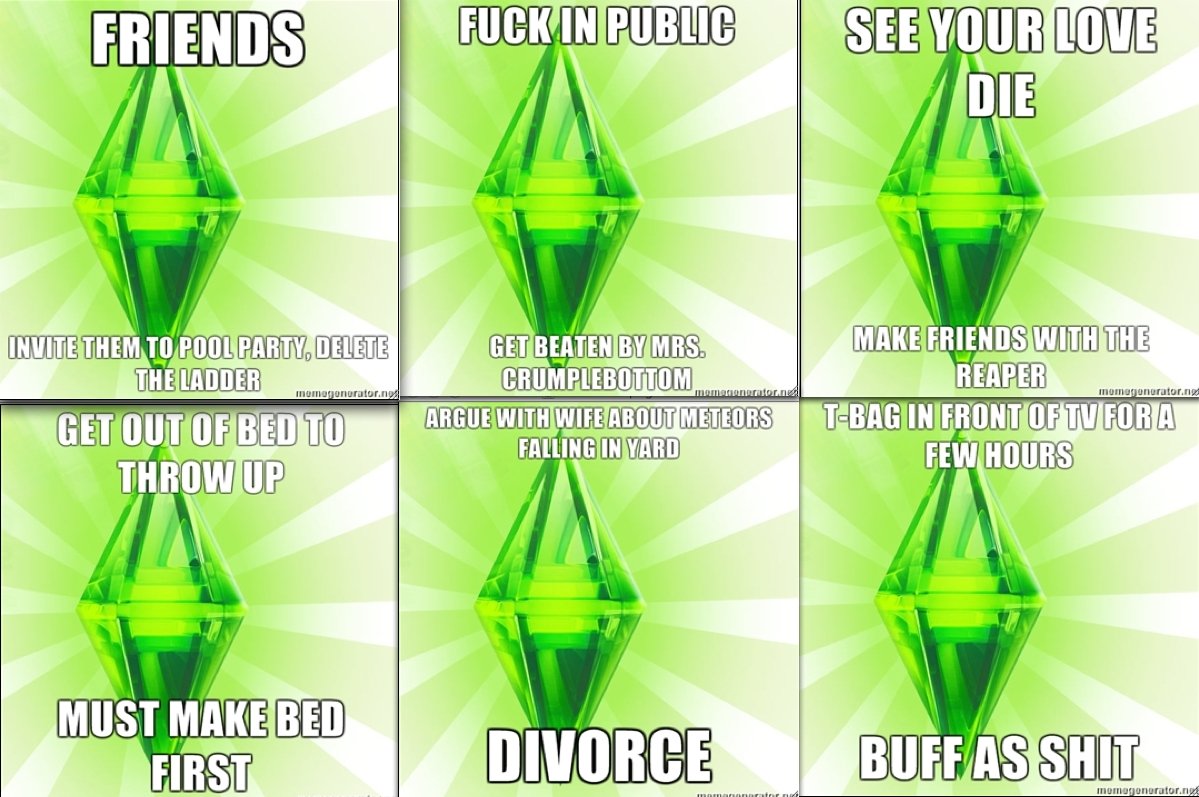 Sims Meme Comp 4