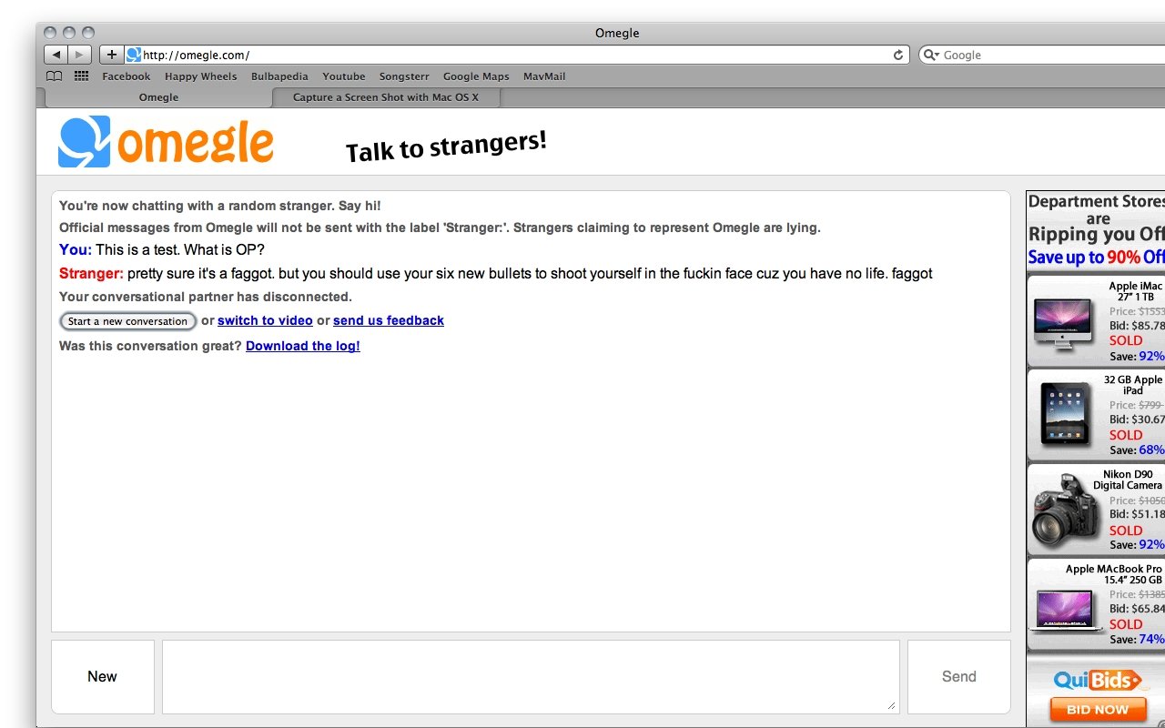 omegle game how to use