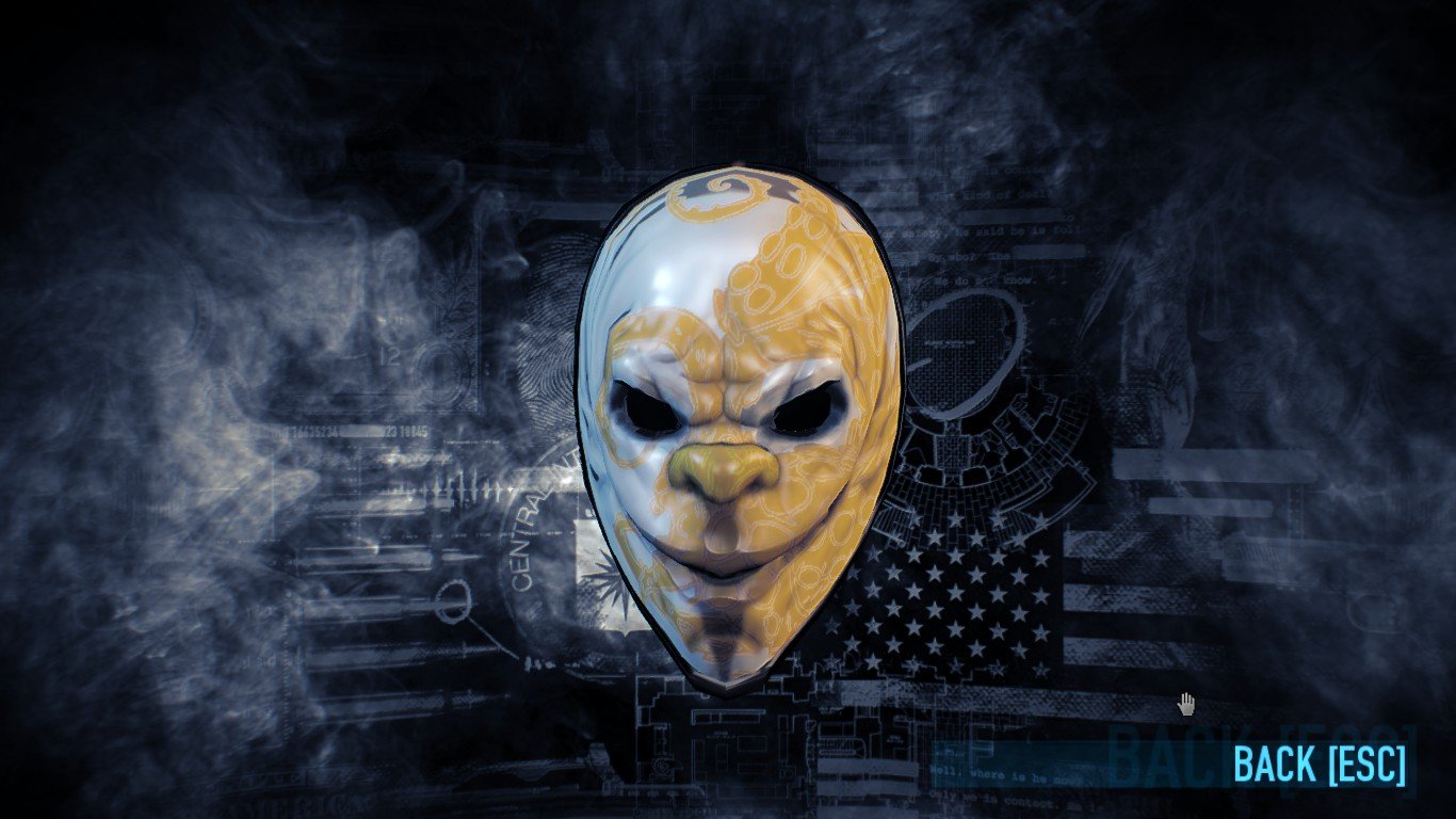Payday 2 masks colors фото 17