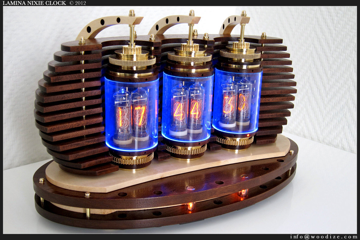 vacuum tube clock