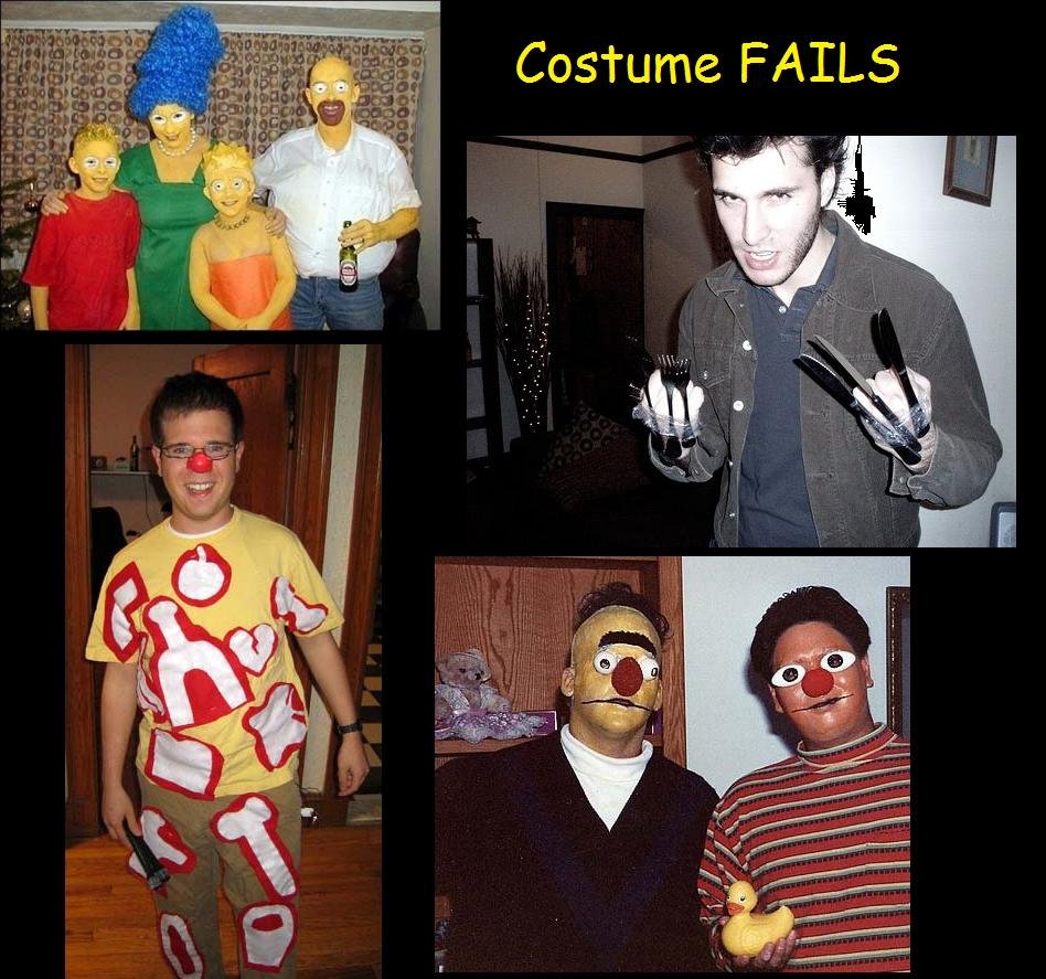 Costume Fails