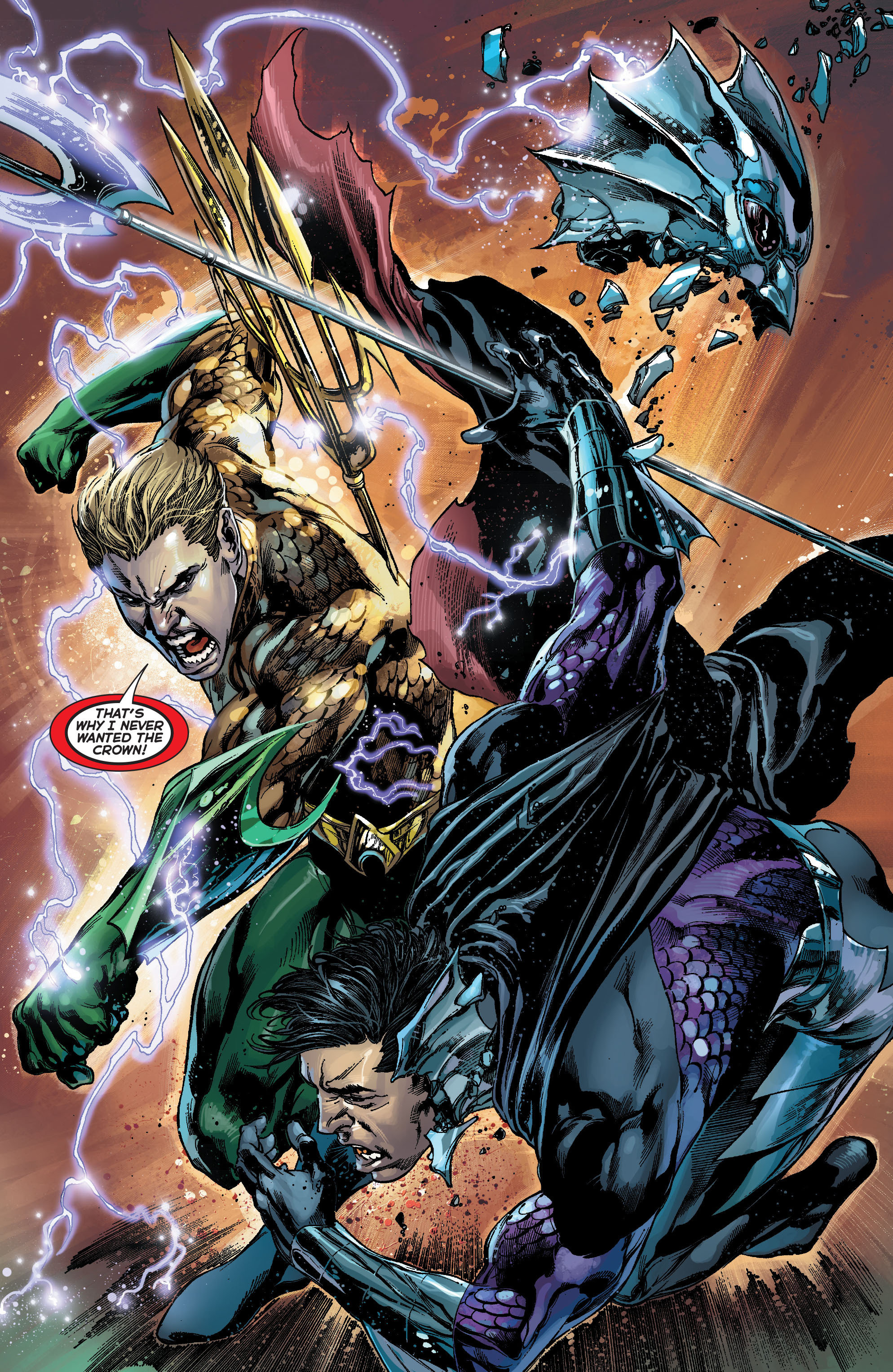 Aquaman New 52 Art