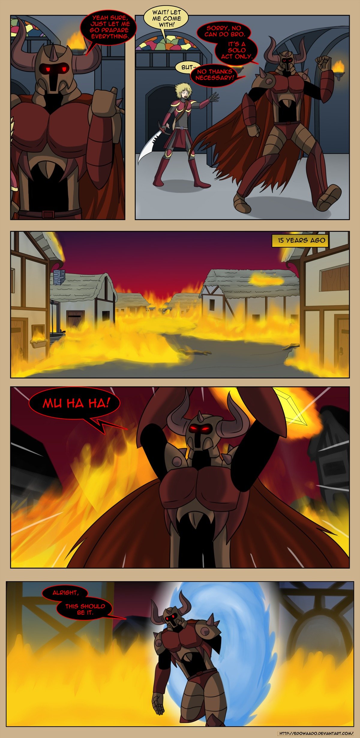 ADVENTURES OF THE DARK DEMON OVERLORD 5