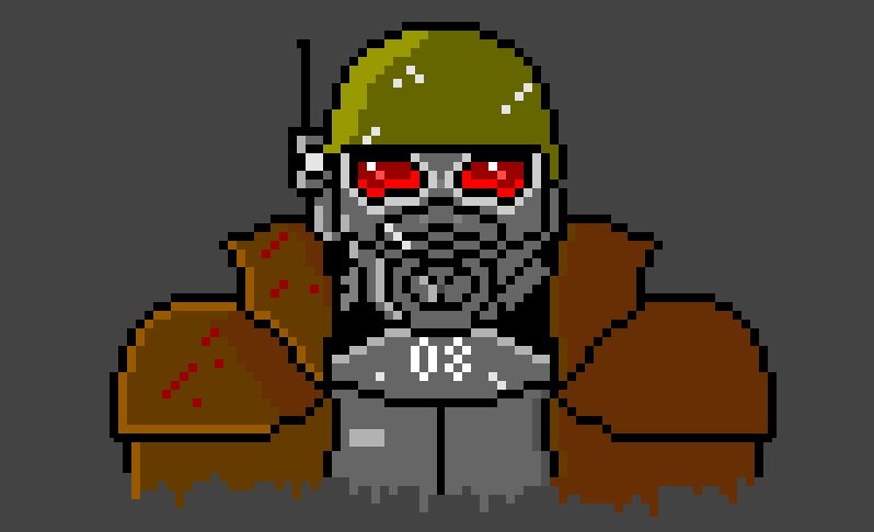 Pixel Fallout Art