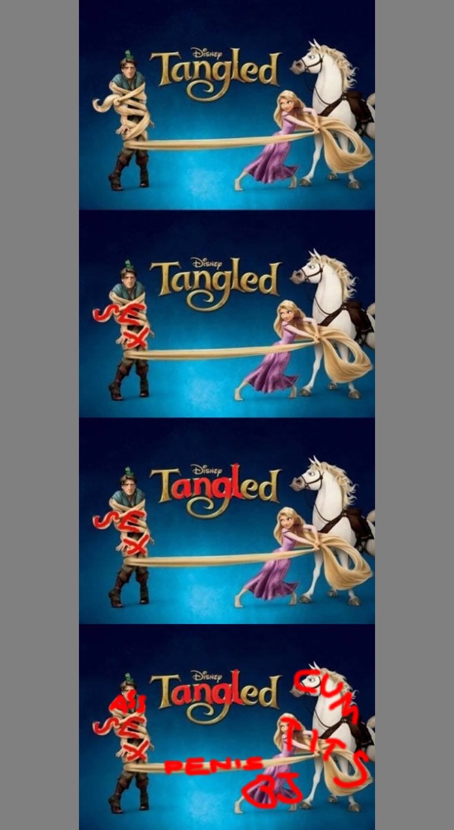 Subliminal Messages Disney Tangled