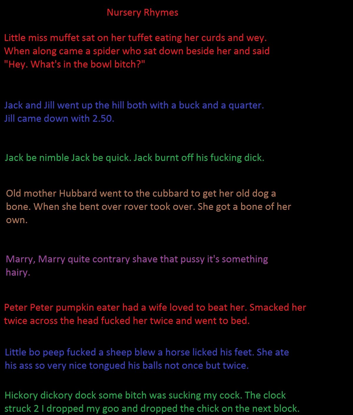 Nursery Rhymes