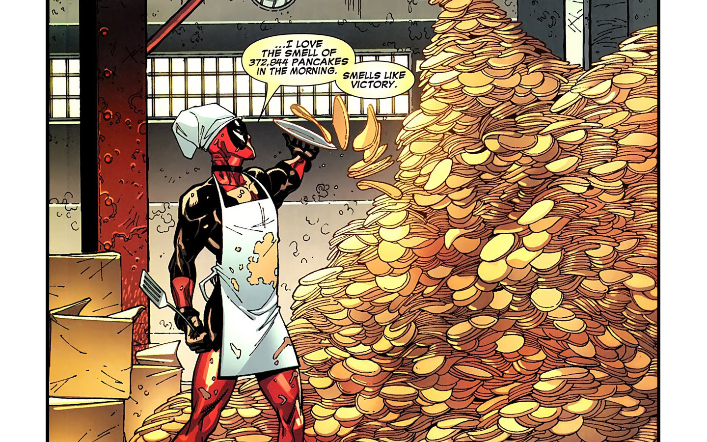 Deadpool Cooking