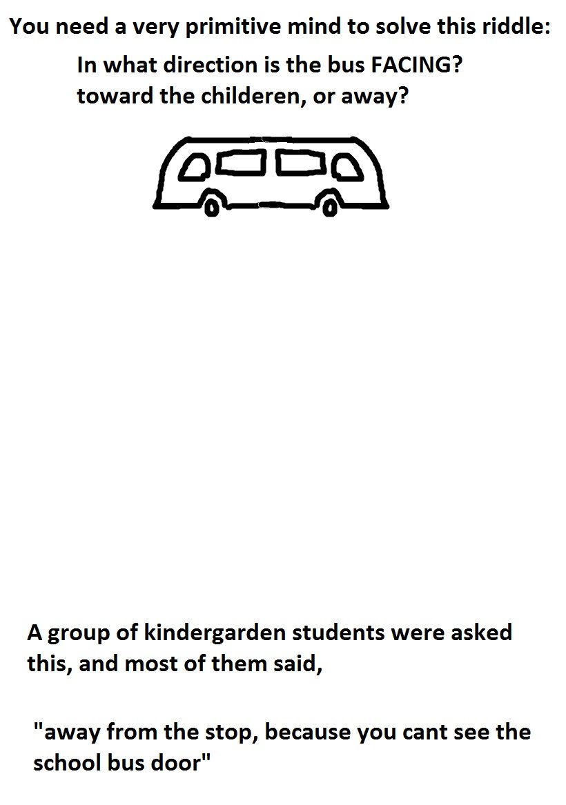bus riddle bus riddle