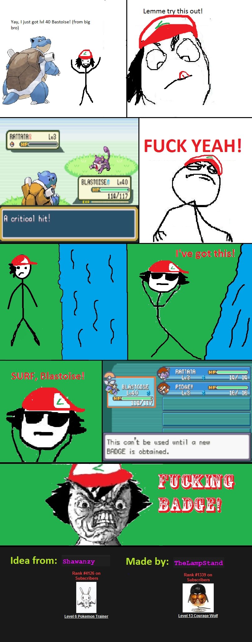 Crappy Pokemon Comic