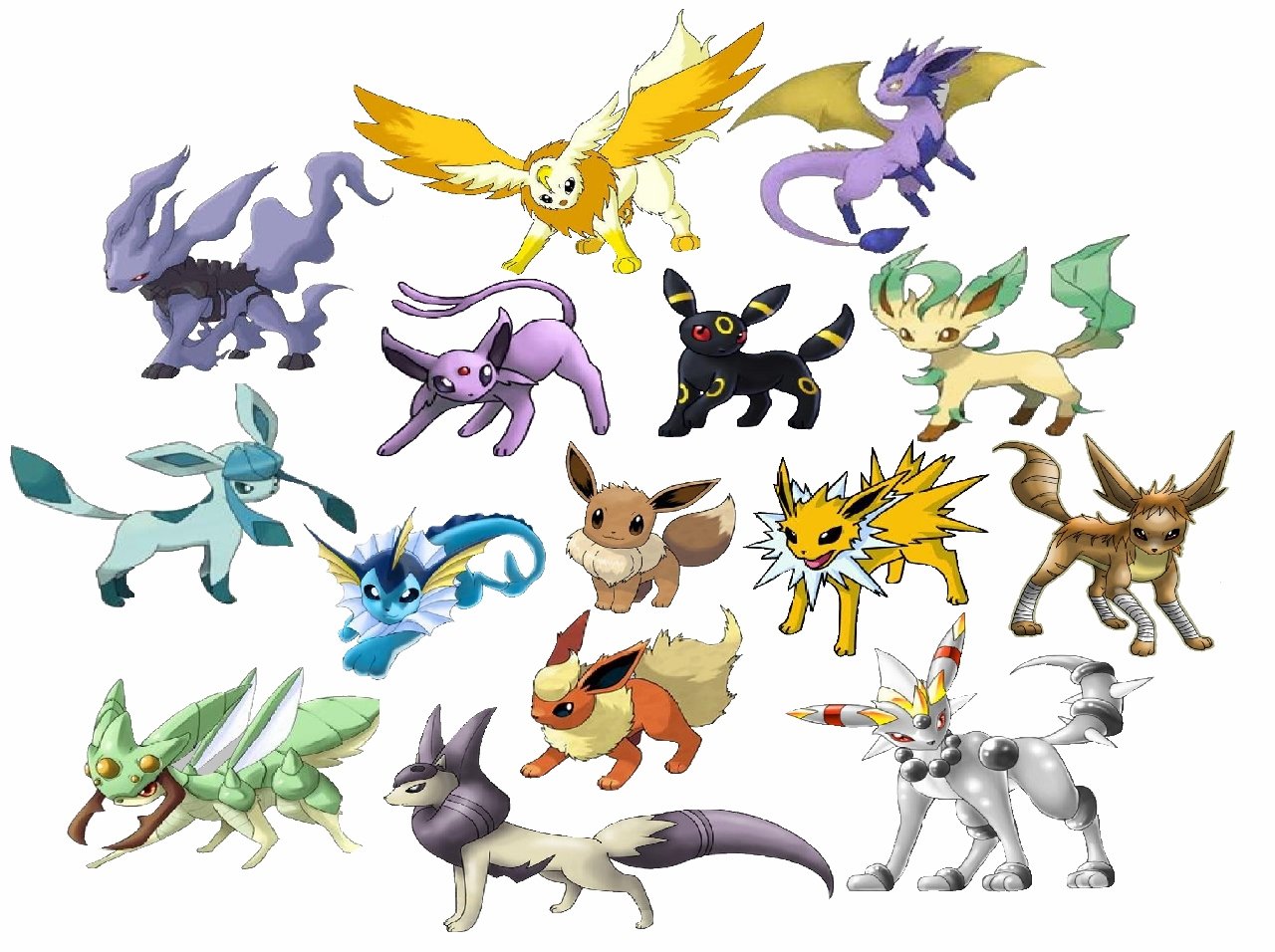 pokemon every eevee evolution