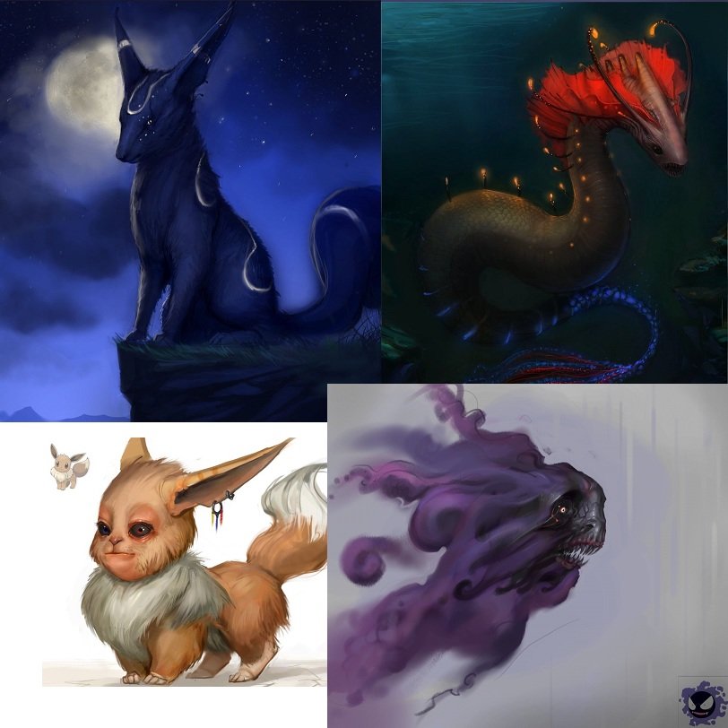 Realistic Pokémon Character Redesign From Great Artists - icanbecreative