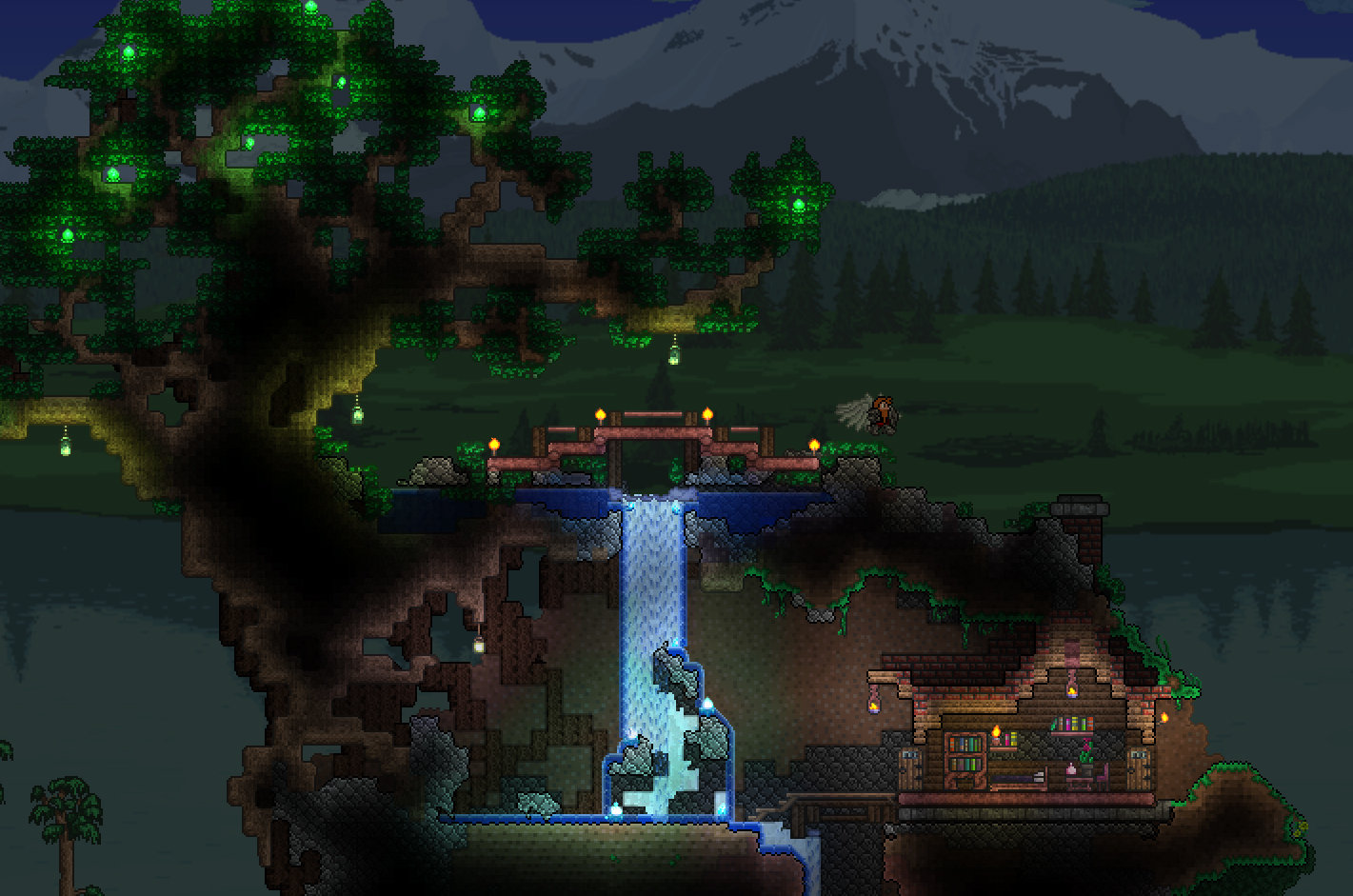 A nice and simple arena. : r/TerrariaDesign