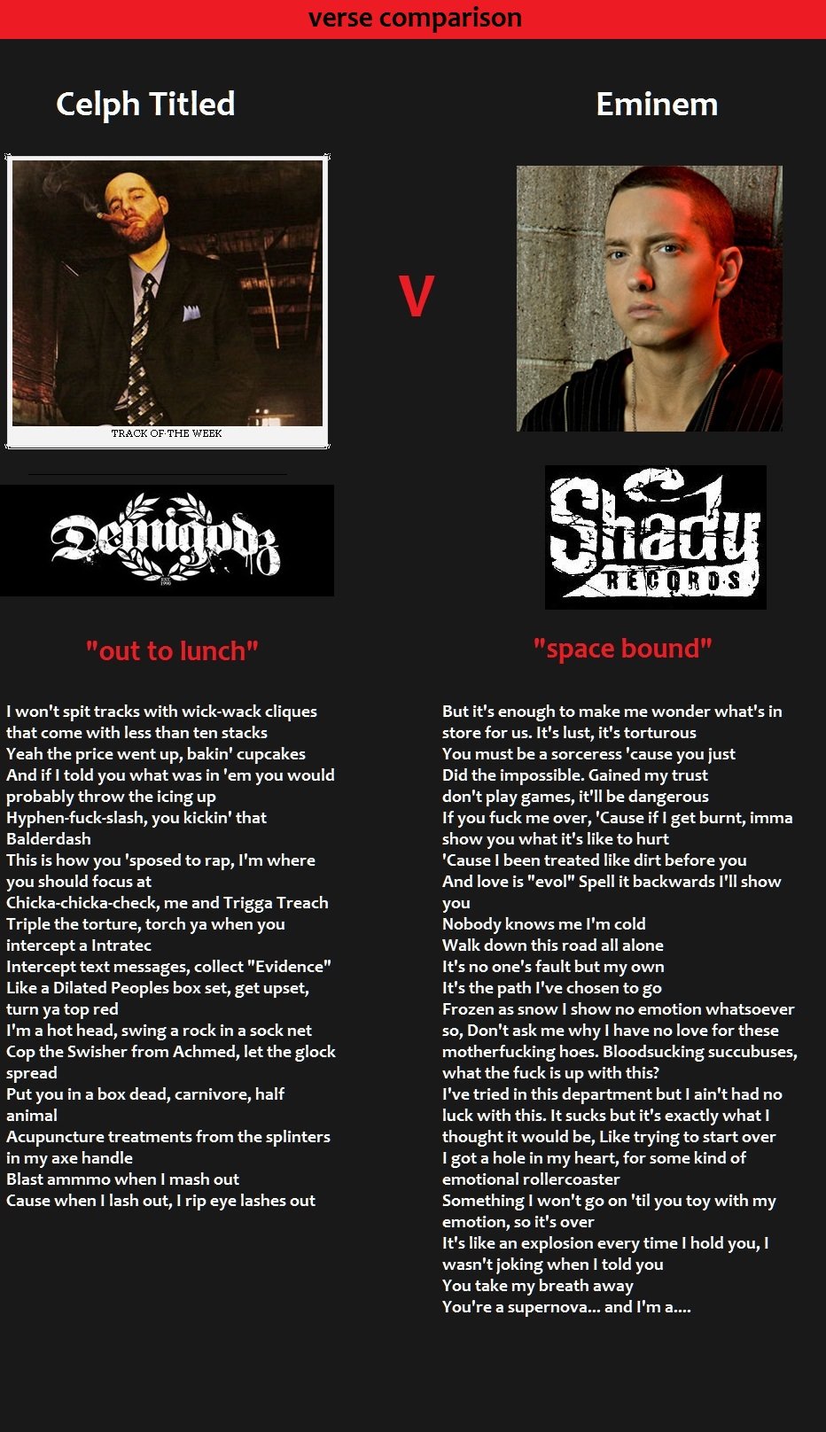 Eminem Best Punchlines