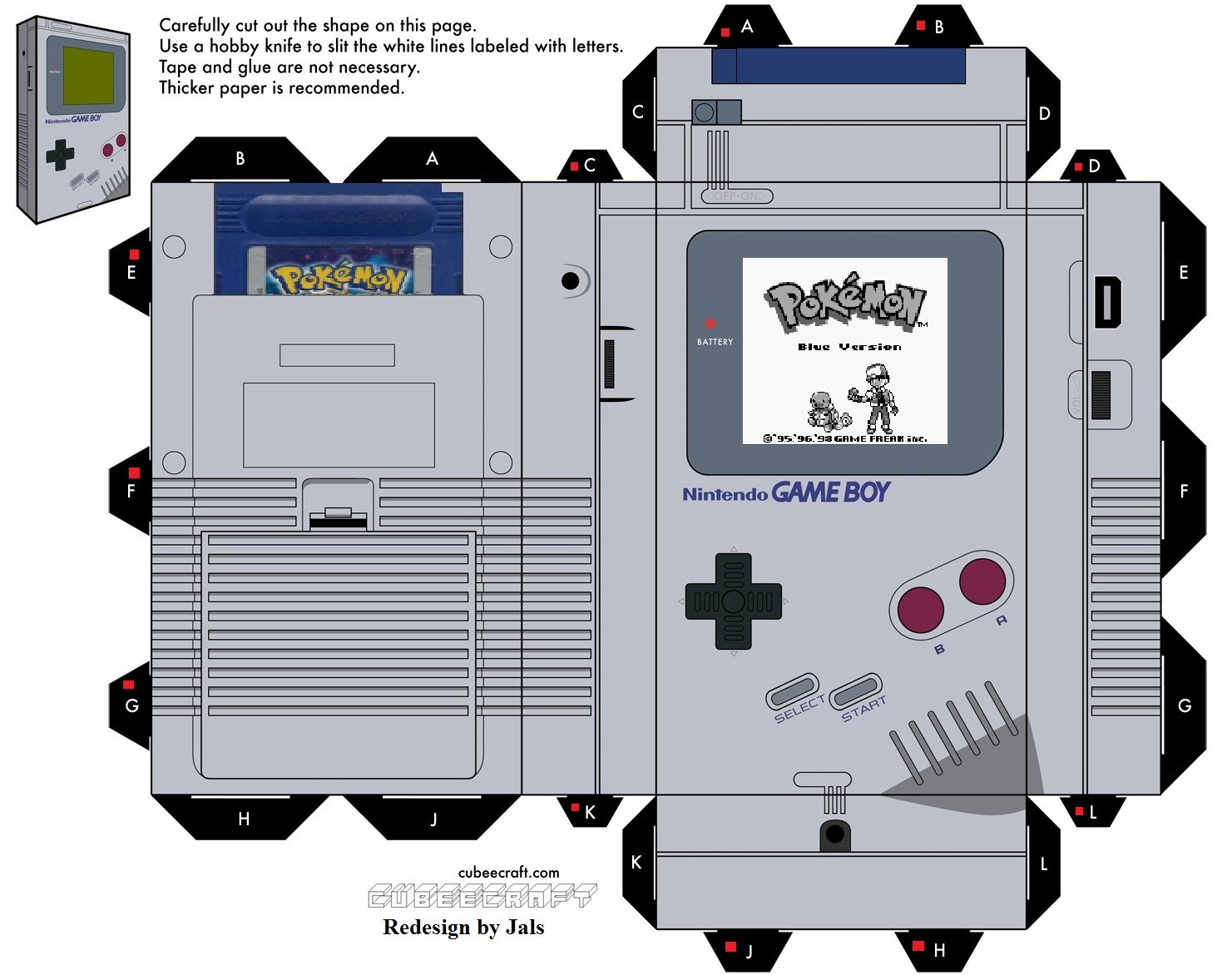 papercraft-gameboy